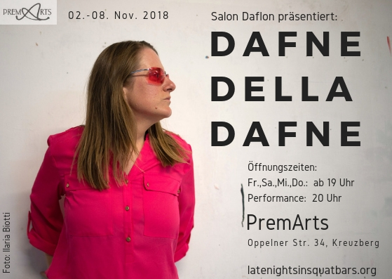 Dafne Della Dafne PremArts flyer